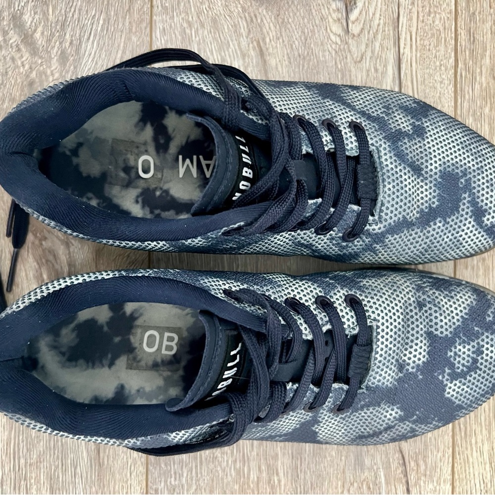 NOBULL 9 MENS Gray Camo Athletic Shoes